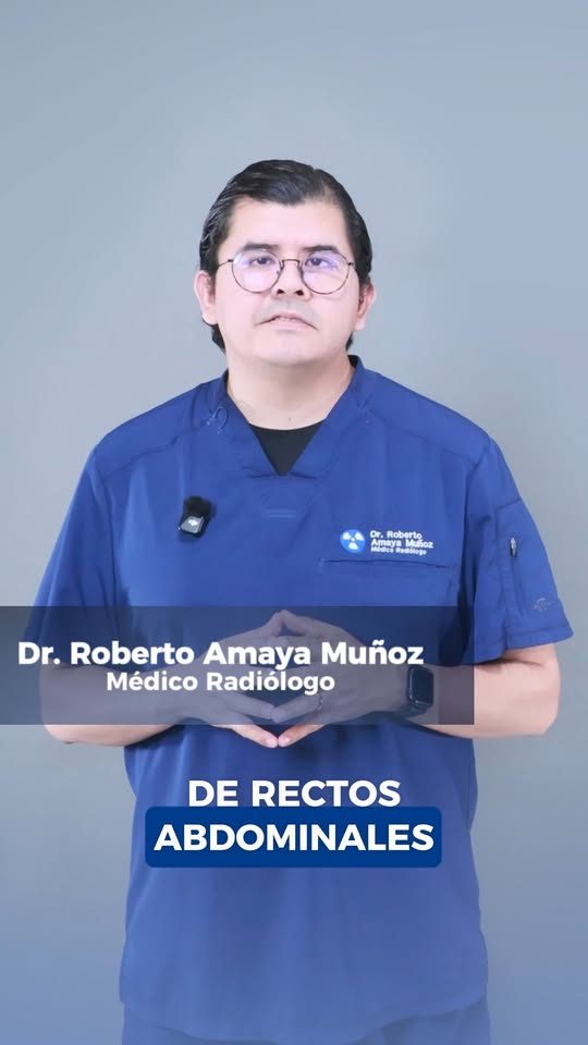 ¿Alguna vez has notado que tus músculos abdominales parecen separarse o forma…