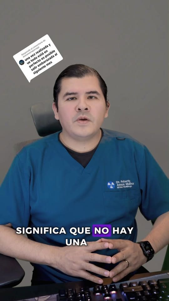 ¿Es posible salir embarazada después de la histerosalpingografia?