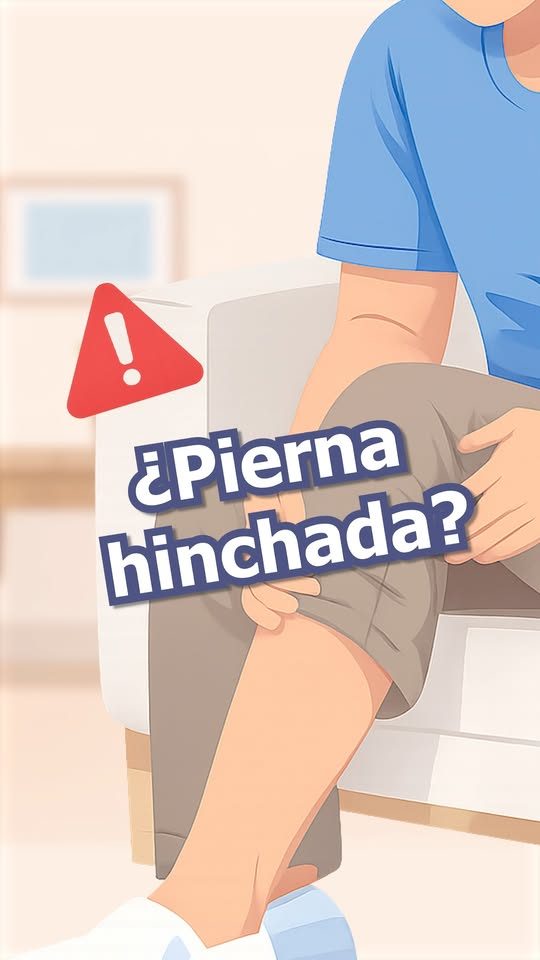 ¿Pierna hinchada y con dolor?